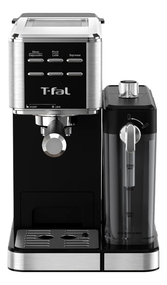 Cafetera Máquina De Espresso La-t, Manual, Lattes Perfectos, T-fal Ex452dx0