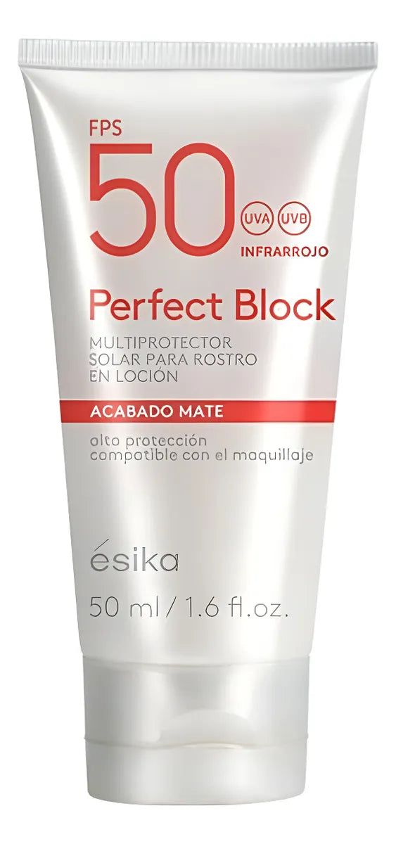 Multiprotector Solar 50 Fps Rostro Acabado Mate Esika