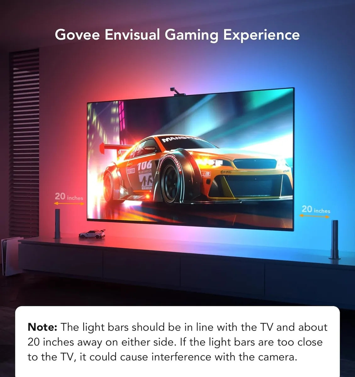 Luces De Tira Led Rgbic Inteligentes Govee Wi-fi Y Barras De Multicolor