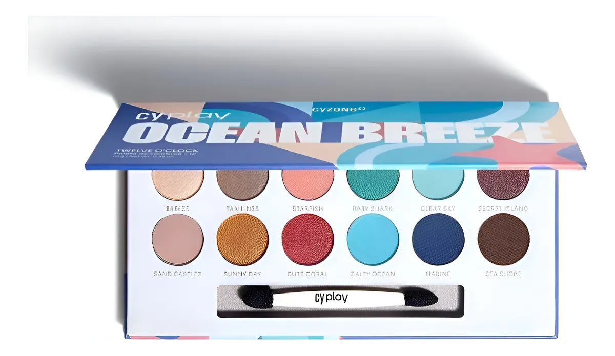 Cyzone Paleta De Sombras Twelve O'clock Cyplay