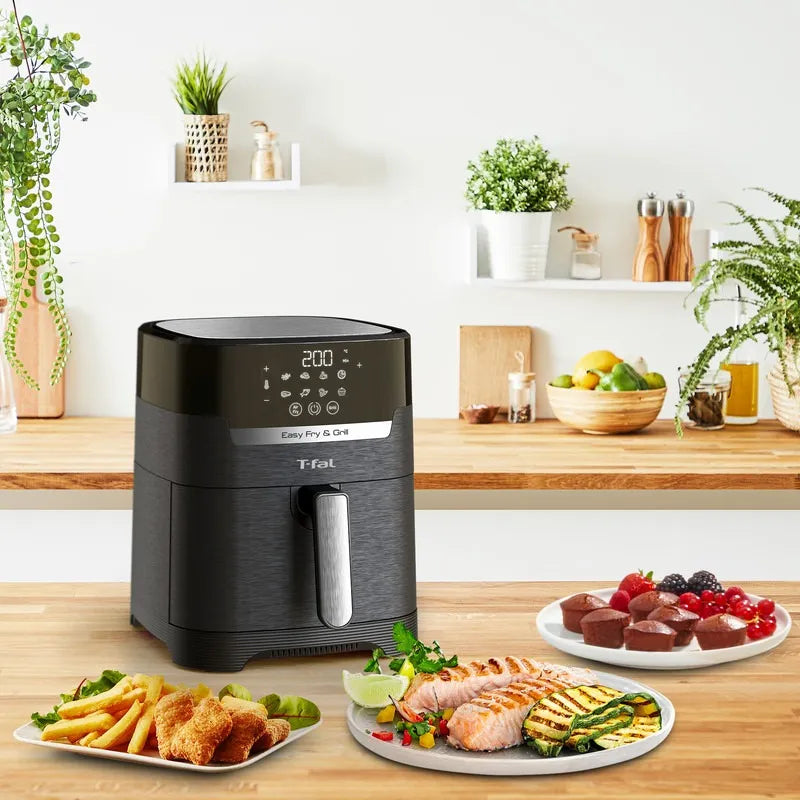 Freidora De Aire 2 En 1, Easy Fry & Grill T-fal, Ey505