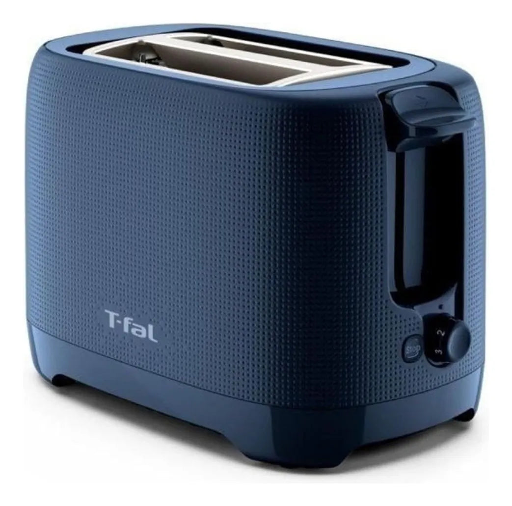 Tostador T-fal Morning 1 A 2 Porciones Azul Azul Acero